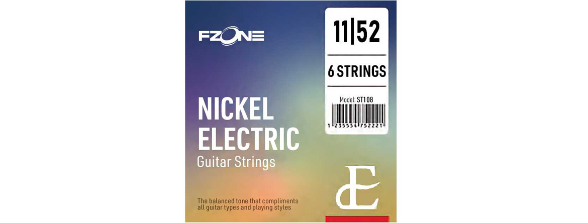 FZONE ST108 ELECTRIC NICKEL (11-52) - струны для электрогитары